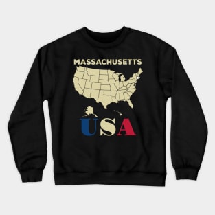 Massachusetts Crewneck Sweatshirt